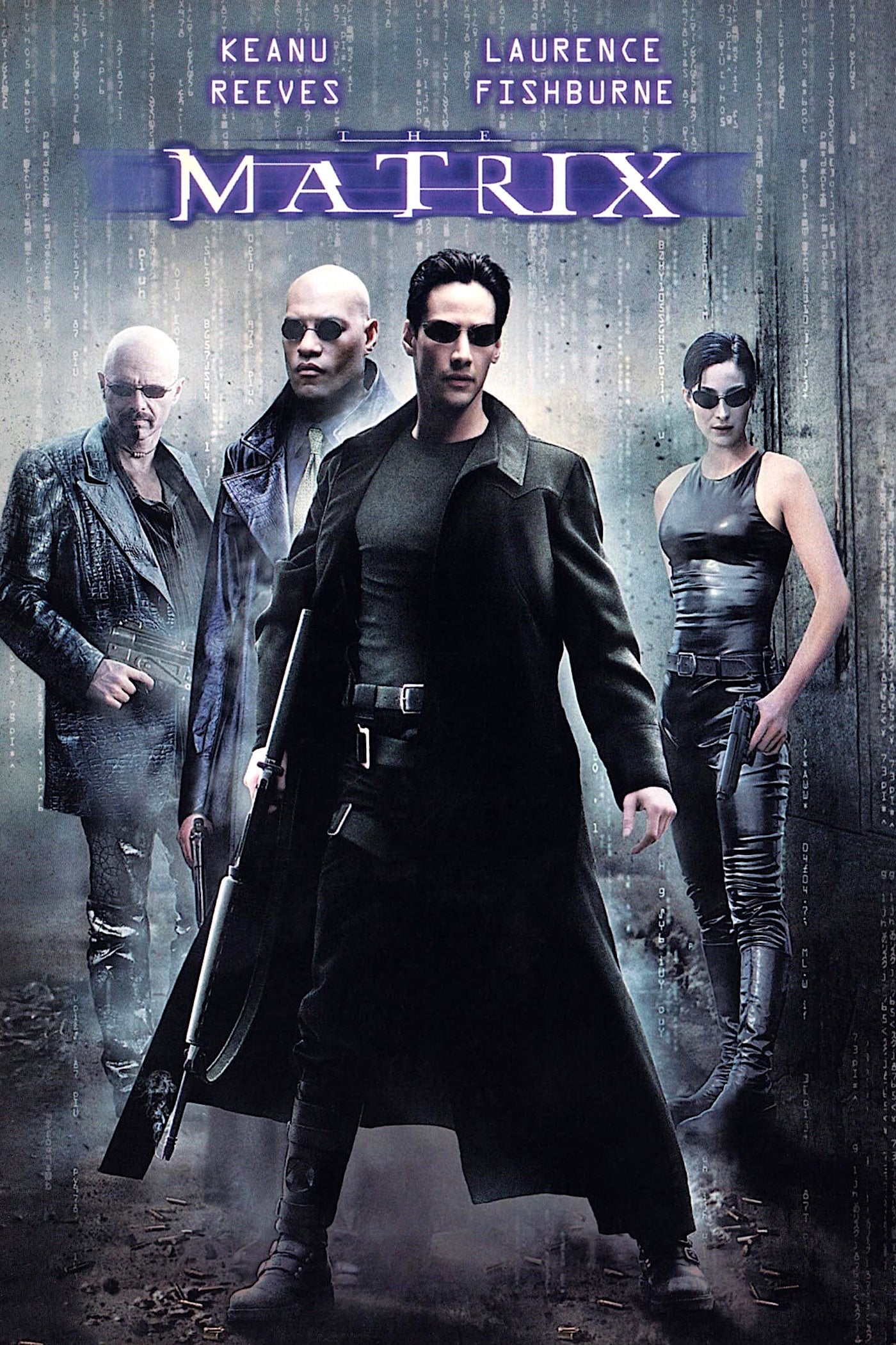 The Matrix (1999) Poster starring Keanu Reeves, Laurence Fishburne, Carrie-Anne Moss, Hugo Weaving
